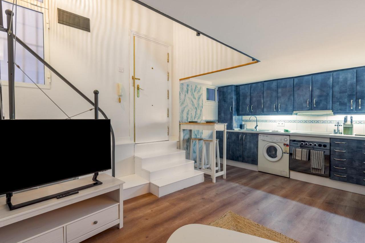 1 Bedroom 1 Bathroom Furnished - Lavapies - Duplex Мадрид Экстерьер фото
